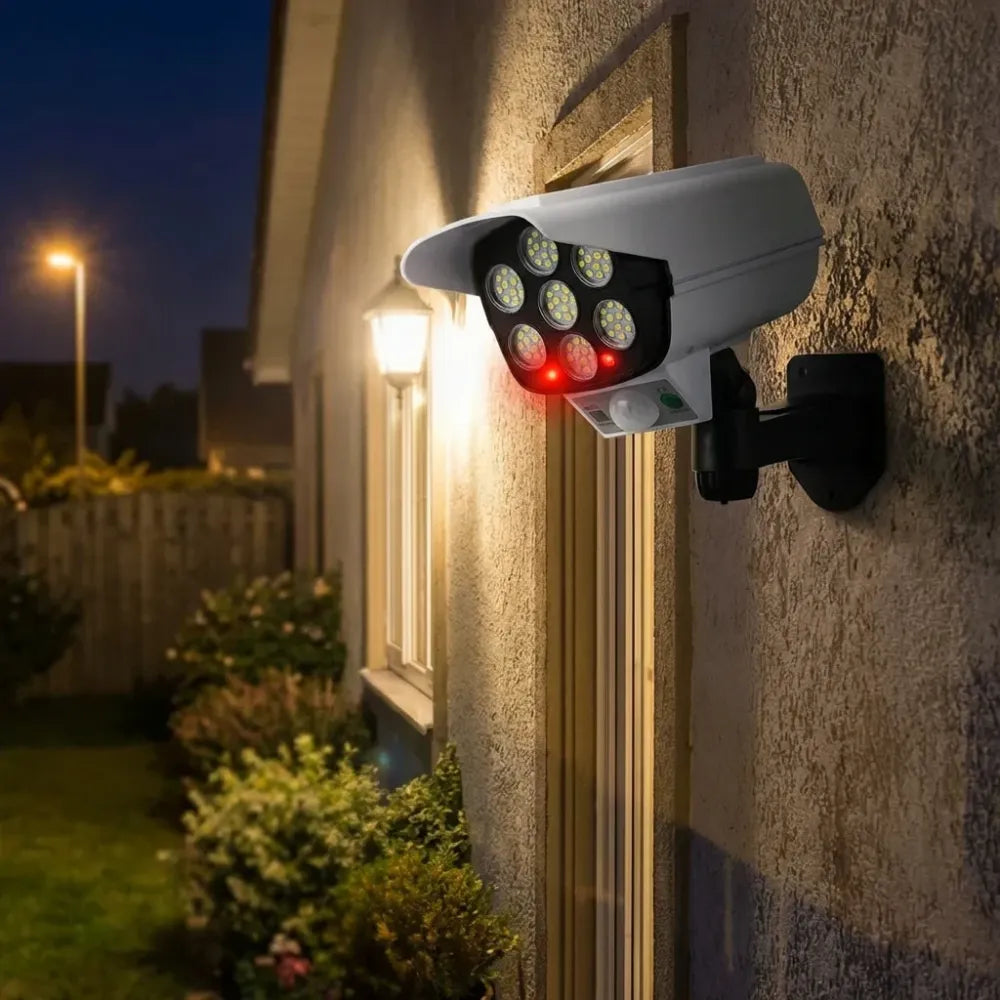 Solar motion sensor security light - home improvement