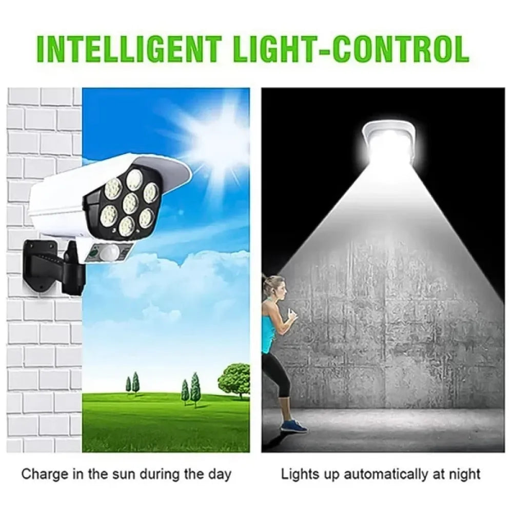 Solar motion sensor security light - home improvement