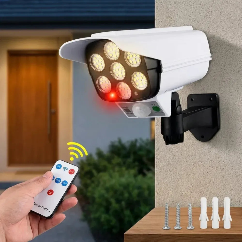 Solar motion sensor security light - home improvement