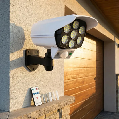 Solar motion sensor security light - home improvement
