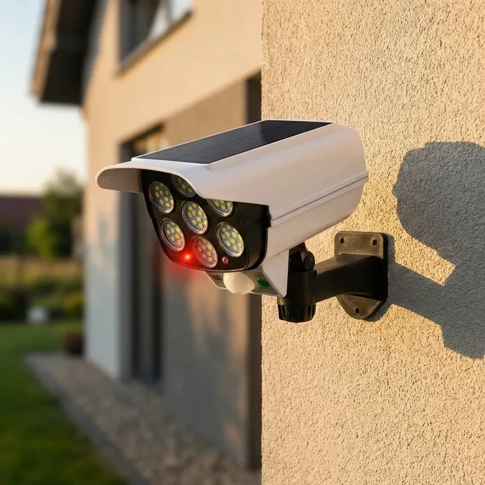 Solar motion sensor security light - home improvement