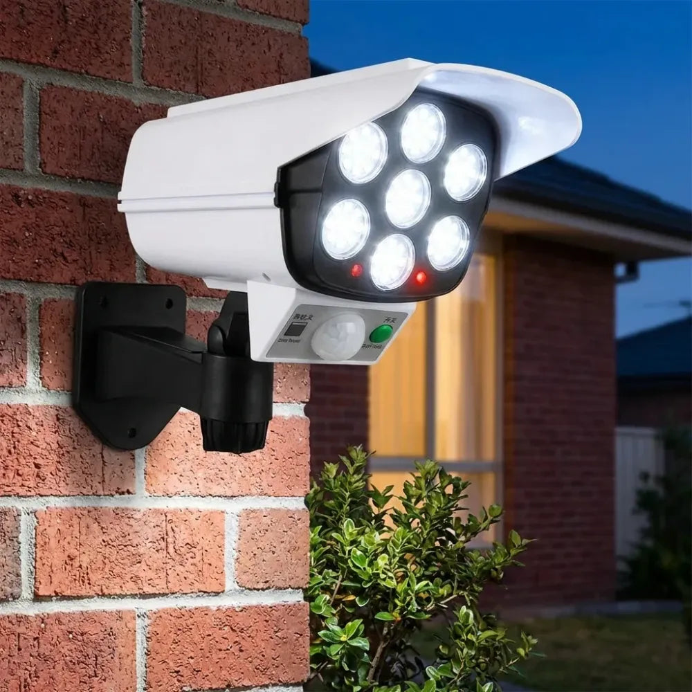 Solar motion sensor security light - home improvement