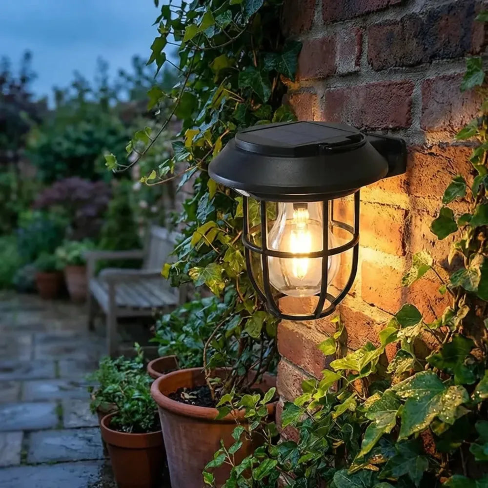 Solar motion sensor wall light - home improvement