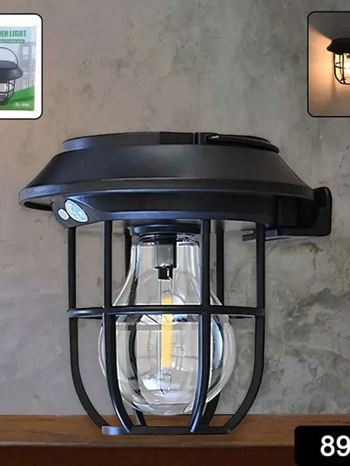 Solar Motion Sensor Wall Light