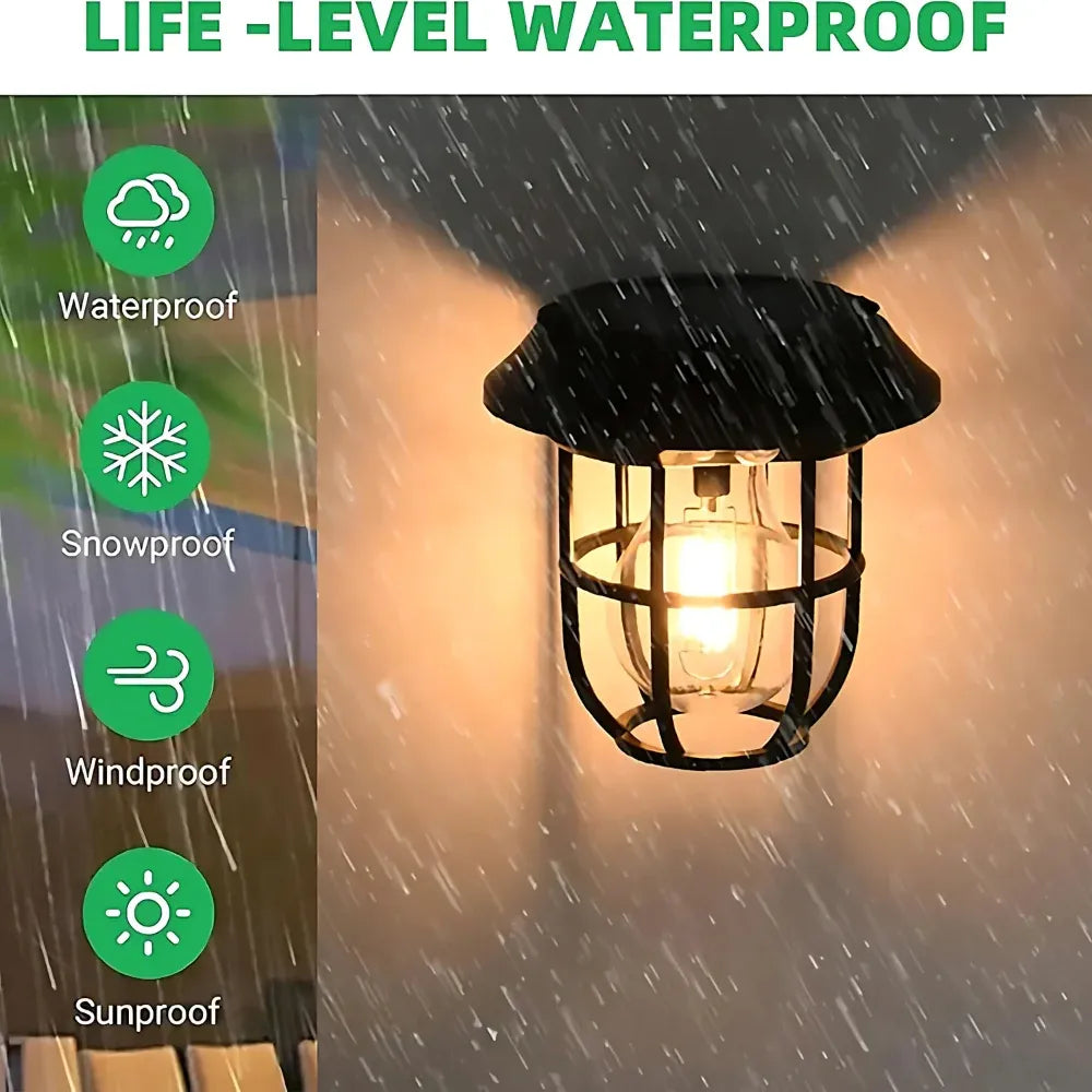 Solar motion sensor wall light - home improvement