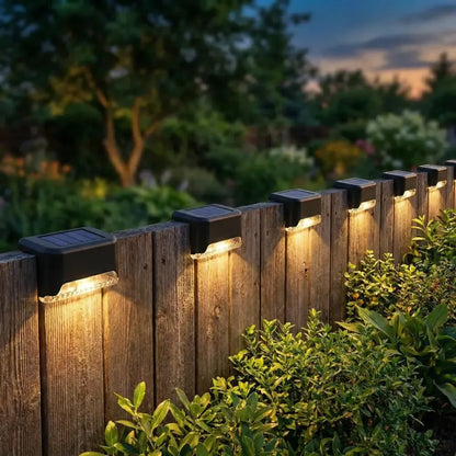 Solar outdoor deck lights – pack of 4