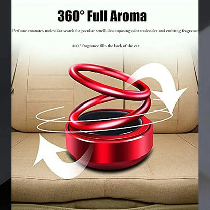 Solar-powered car aroma diffuser - automotive