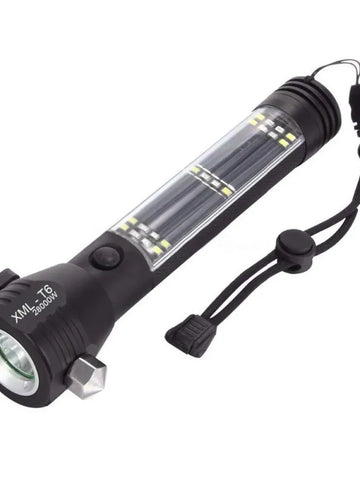 Solar-Powered Emergency Flashlight