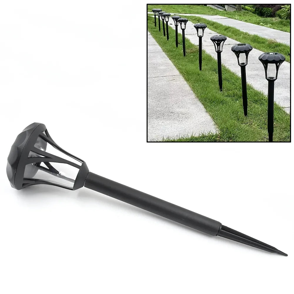 Solar-powered led garden light