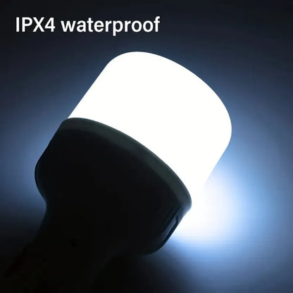Solar-powered portable camping light - home improvement