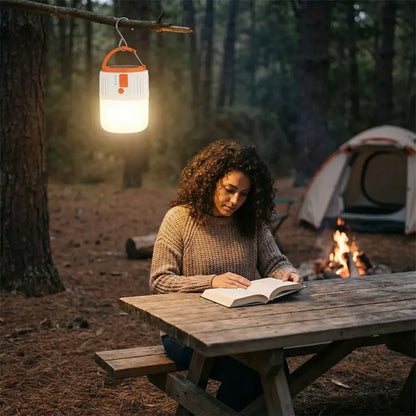 Solar-powered portable camping light - home improvement