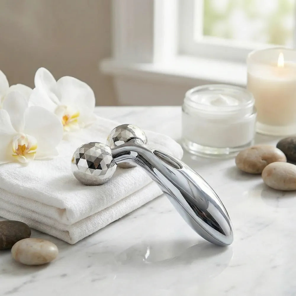 Solar-powered skin tightening massager - health & beauty