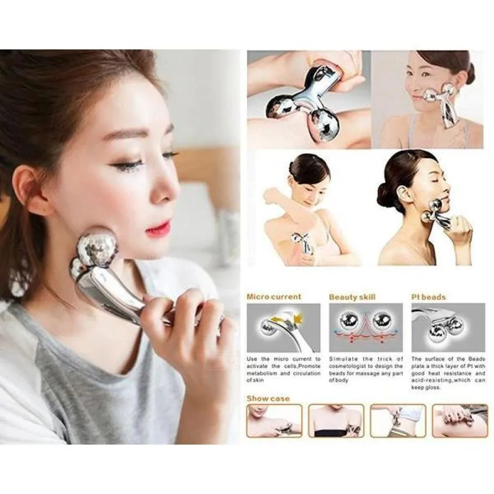 Solar-powered skin tightening massager - health & beauty