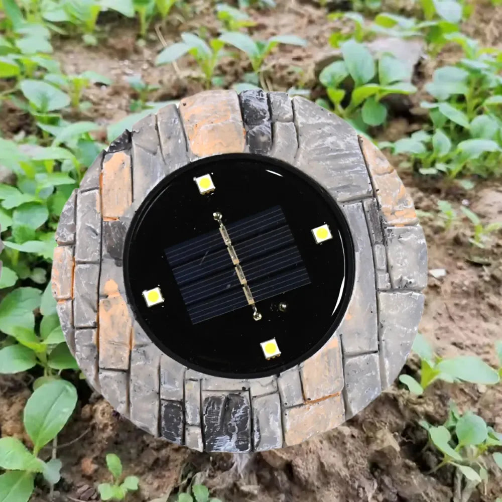 Solar stone pathway lights - home improvement