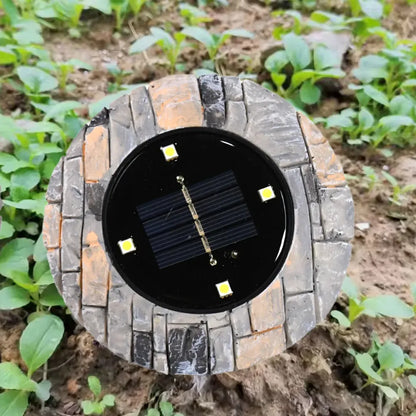 Solar stone pathway lights - home improvement