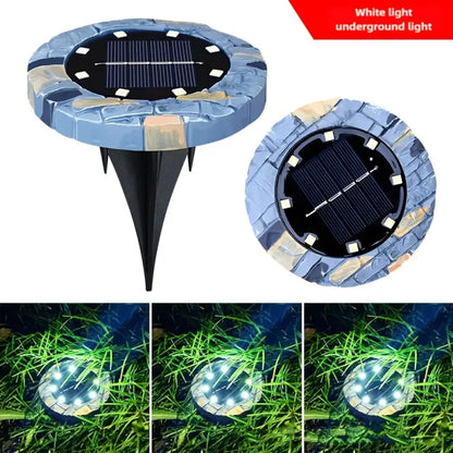 Solar stone pathway lights - home improvement