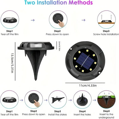 Solar stone pathway lights - home improvement