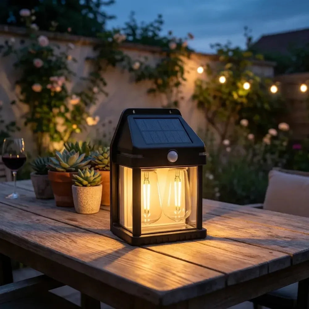 Solar wall lights – 18w - garden