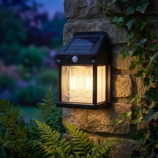 Solar wall lights – 18w - garden