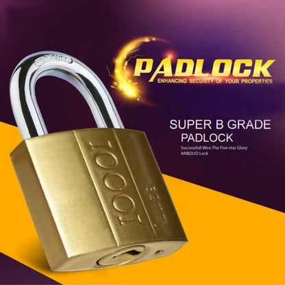 Solid brass padlock - hardware fittings