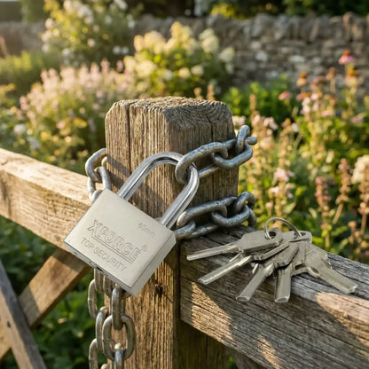 Solid brass security padlock - home improvement
