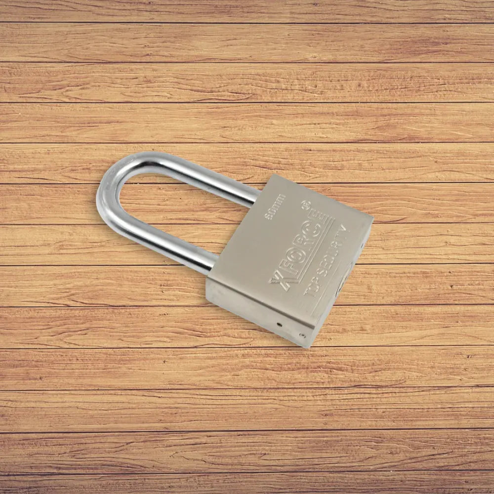Solid brass security padlock