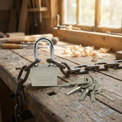Solid brass security padlock - home improvement