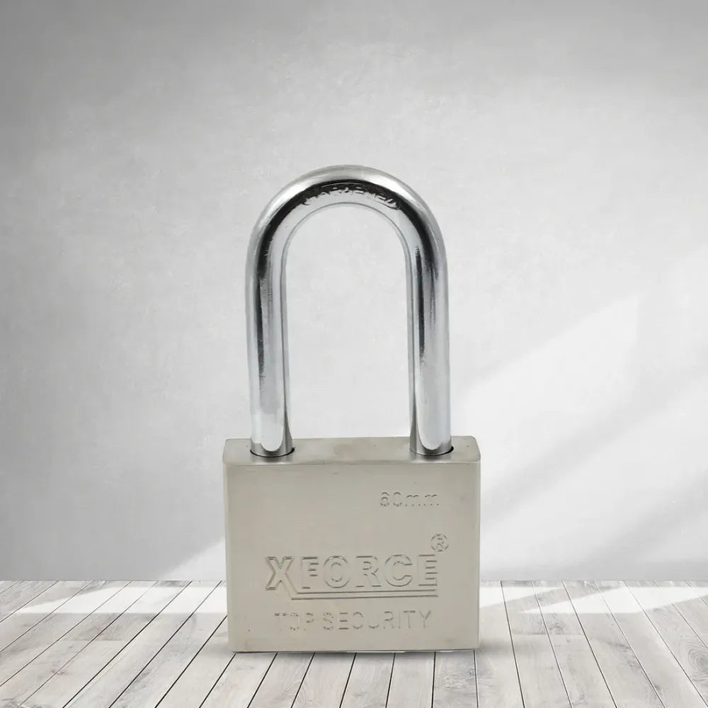 Solid brass security padlock