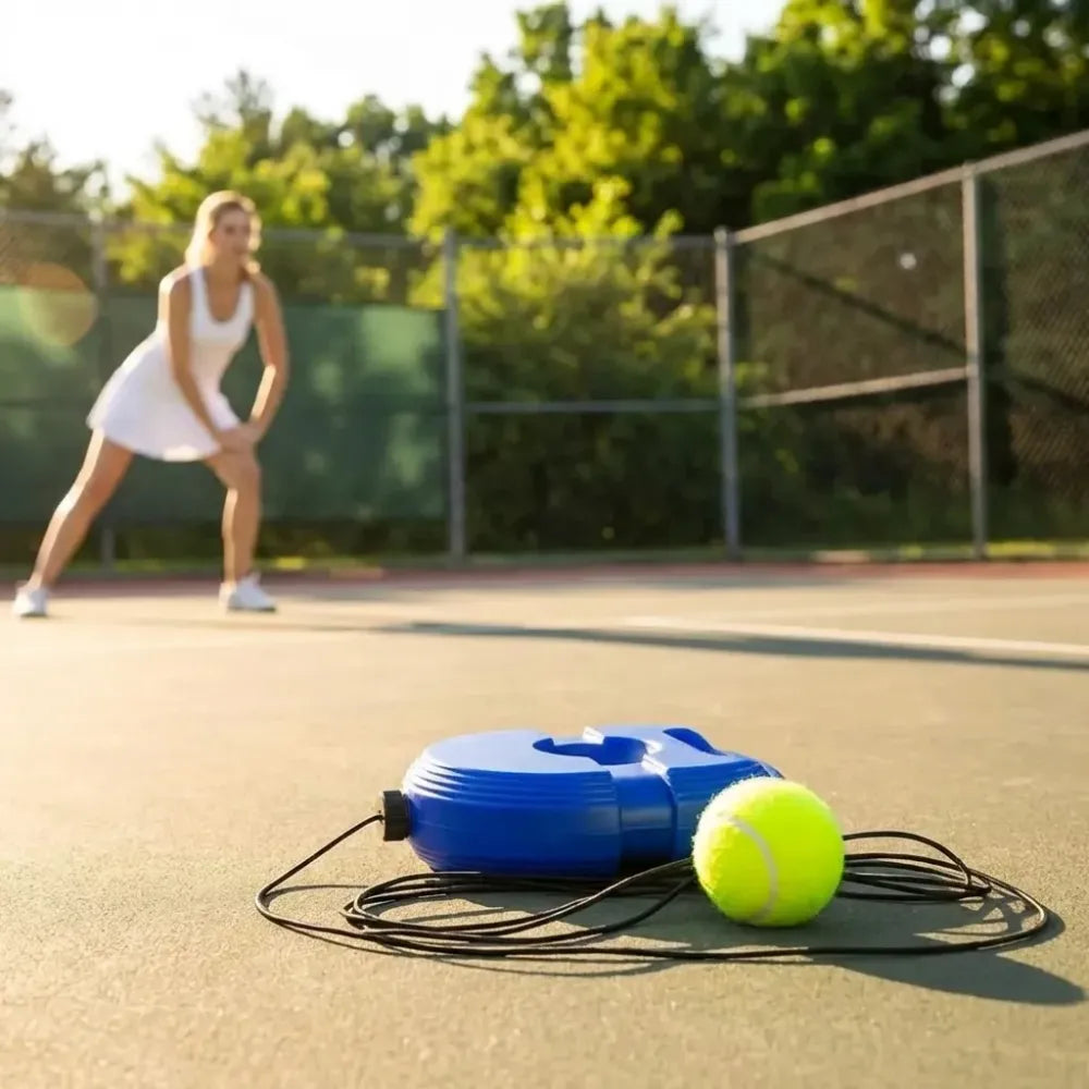 Solo tennis practice trainer