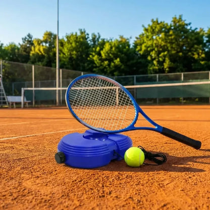 Solo tennis practice trainer