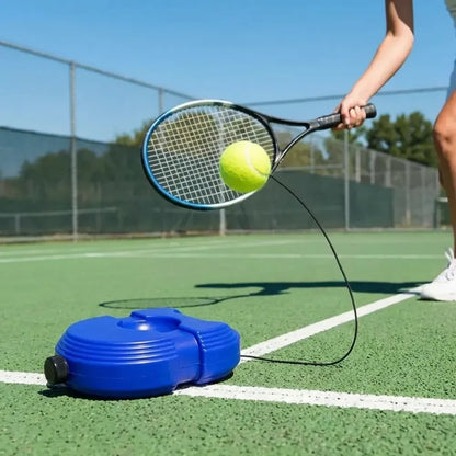 Solo tennis practice trainer