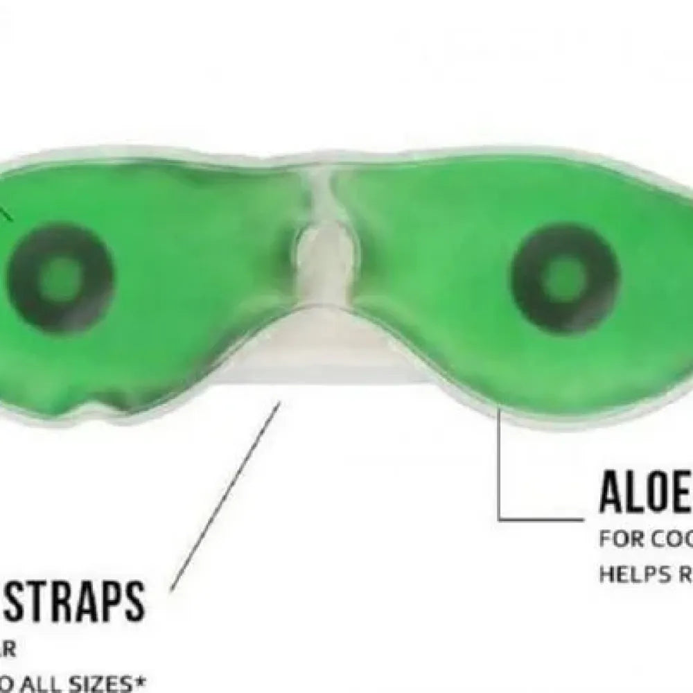 Soothing aloe eye mask
