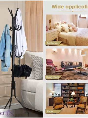 Space-Saving Coat Stand Rack