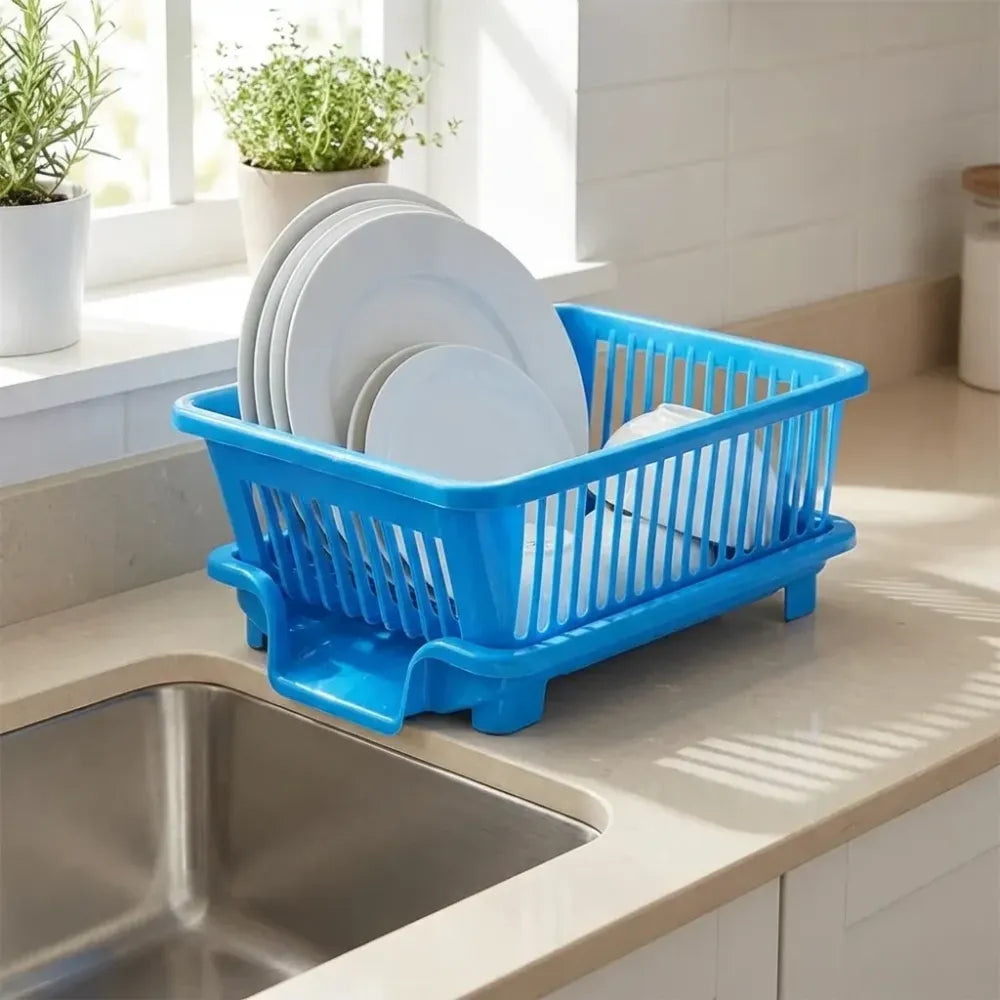 Space-saving dish drainer tray - kitchen tool