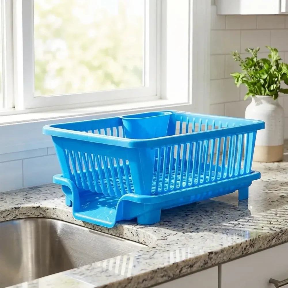 Space-saving dish drainer tray - kitchen tool