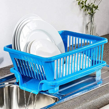 Space-saving dish drainer tray - kitchen tool