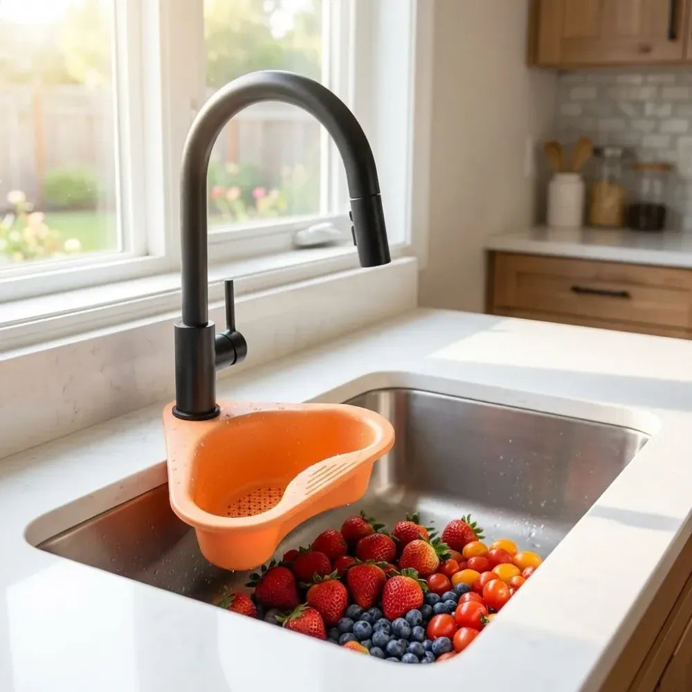 Space-saving sink organizer set - home essentials