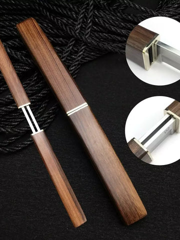 Space-Saving Wooden Knife Set