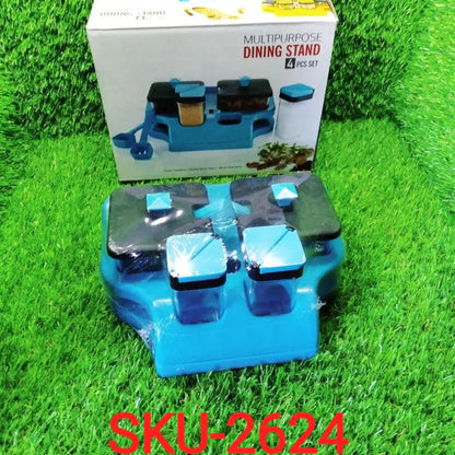Spice jar set with tray - home & kitchen