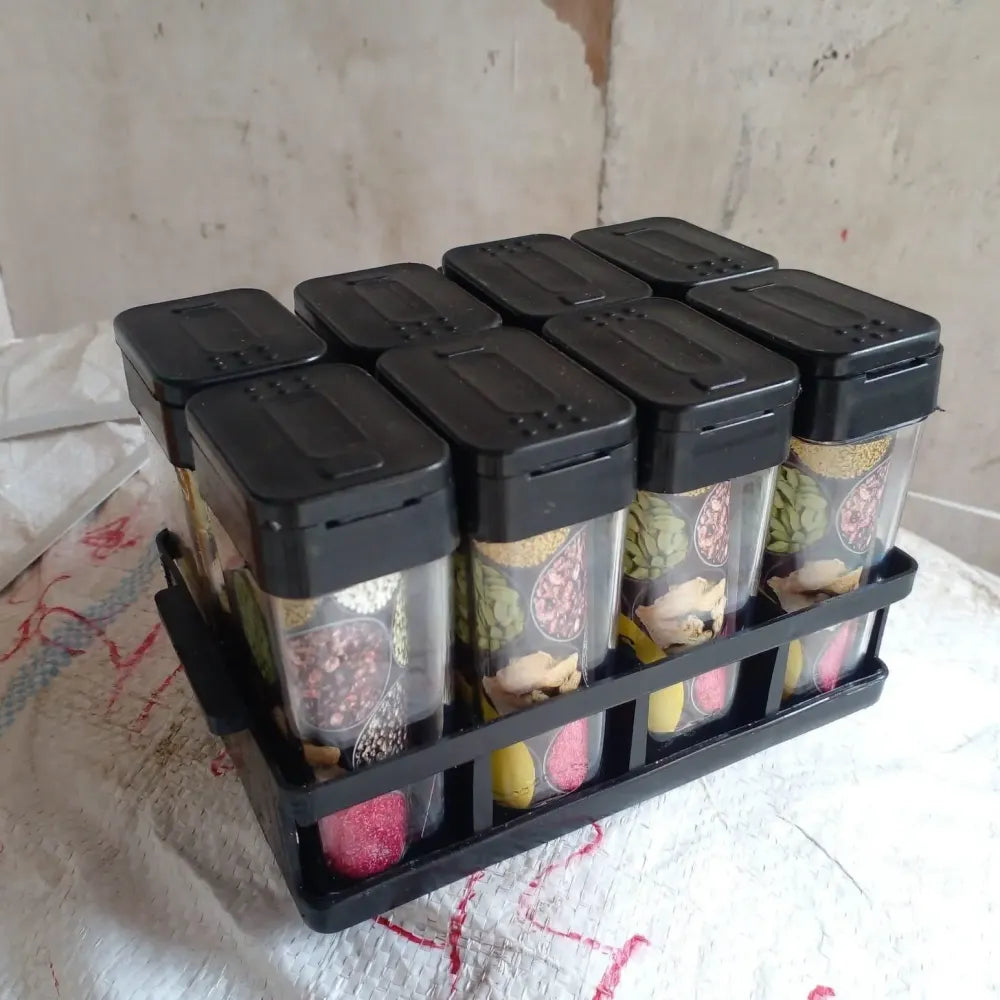 Spice storage box jar