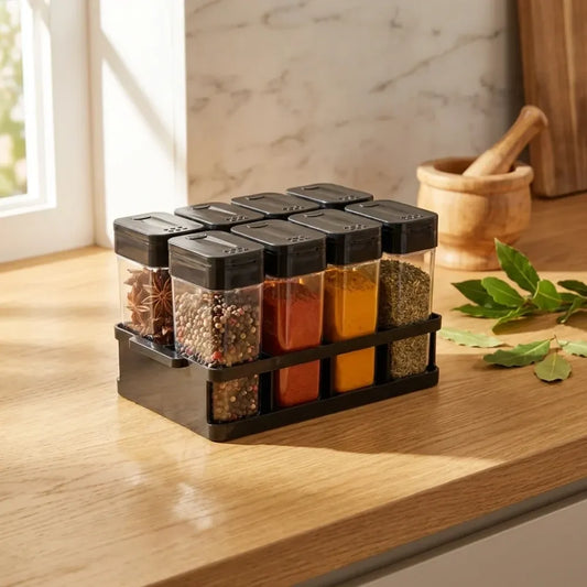 Spice storage box jar