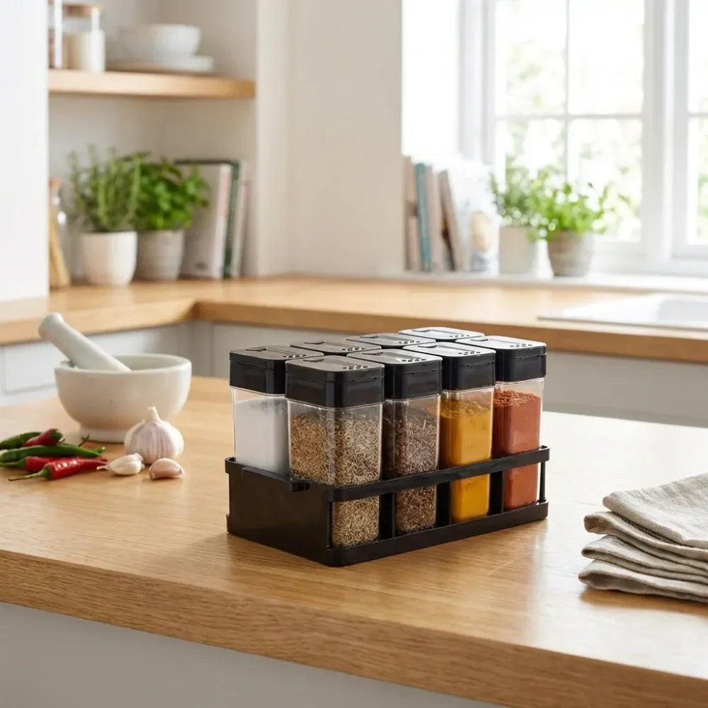 Spice storage box jar