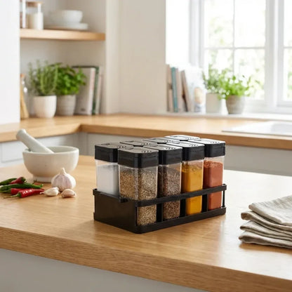 Spice storage box jar