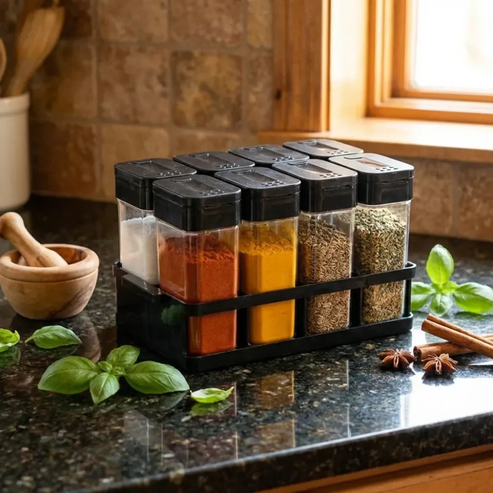Spice storage box jar