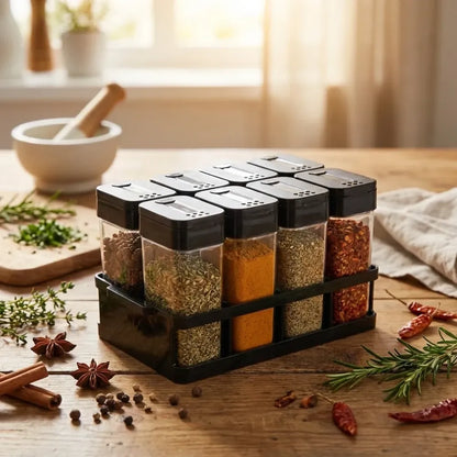 Spice storage box jar