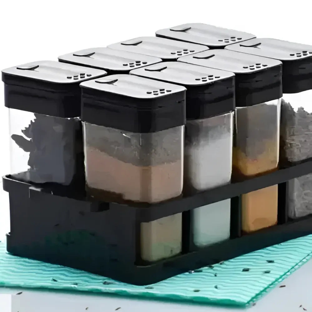 Spice storage box jar