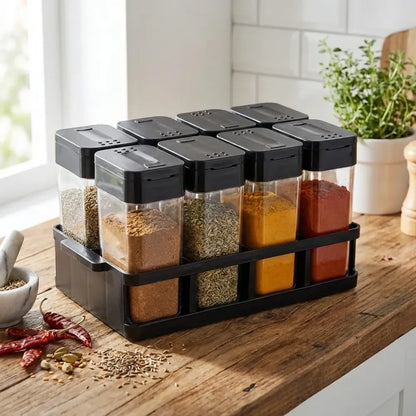 Spice storage box jar