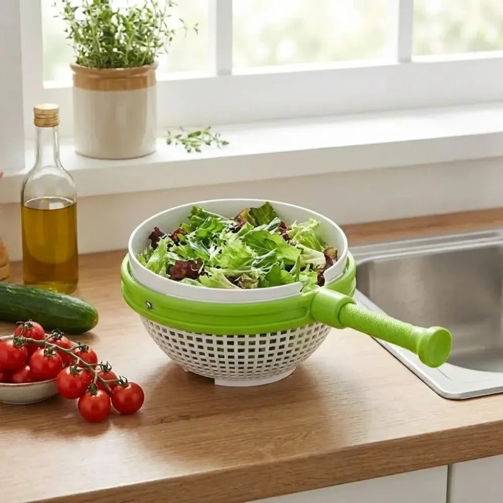 Spin & strain colander