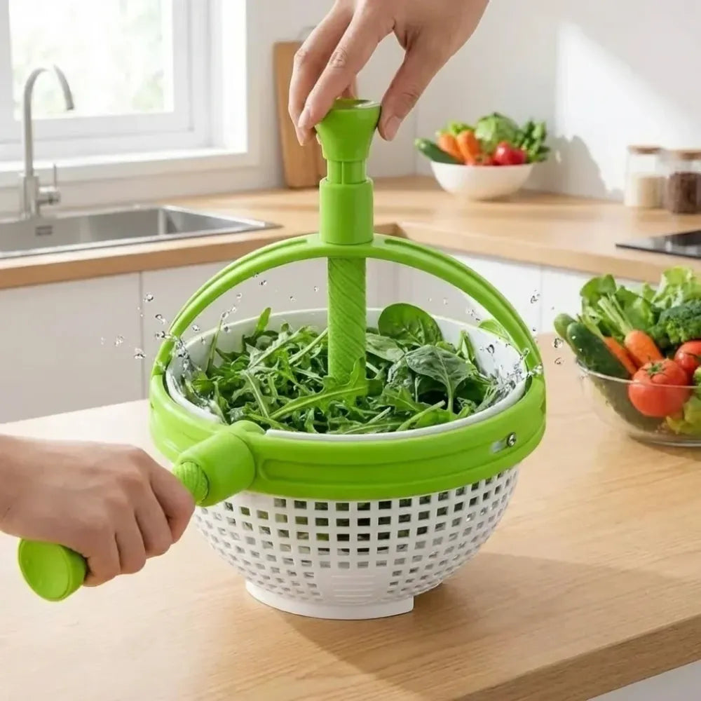 Spin & strain colander