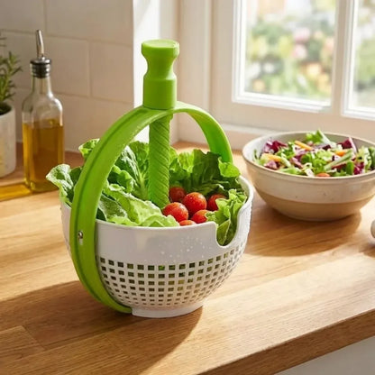 Spin & strain colander